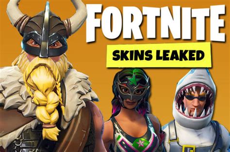 fortnite season 5 skins leaked update 5 0 skins leak by