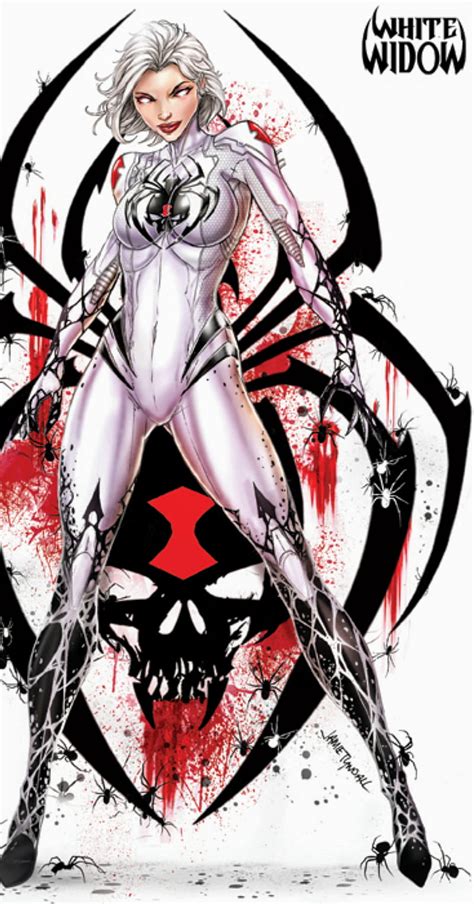 White Widow Action Comics Comic Books Comics Spider Spider Man