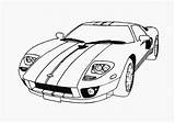 Coloring Pages Porsche Gt Comments Cars Ford sketch template
