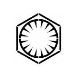 Stencil Star Wars Symbol Order First Rebel Alliance Fox Mccloud Death sketch template