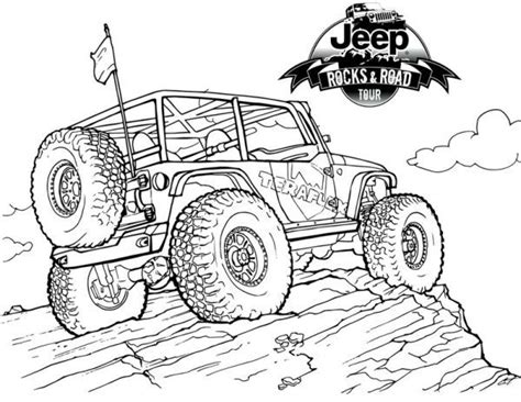 jeep coloring pages printable  coloring sheets jeep coloring