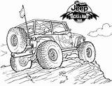 Jeep Coloring Pages Drawing Mountain Monster Printable Car Truck Color Sheets Kids Off Wrangler Adults Drawings Cars Boys Coloringpagesfortoddlers Cool sketch template