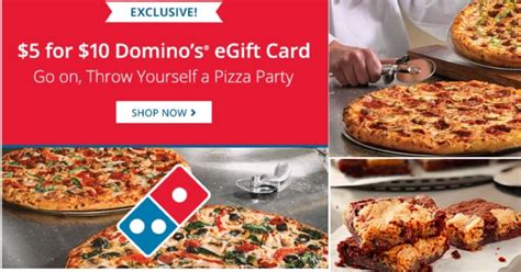 groupon  dominos pizza egift card     select email subscribers