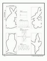 Paper Template Templates Crafts Chain Diy Pattern Chains Kids Rabbit Animal Craft Bunny Manualidades Kirigami Do Musely People Cutting Activities sketch template