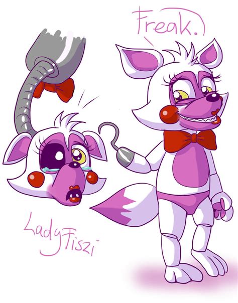 Adventure Mangle And Toy Foxy By Ladyfiszi On Deviantart
