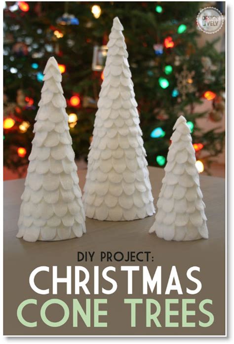 easy diy cone christmas tree felting
