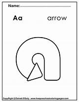 Lowercase Abc Coloring Alphabet Pages Mouse Affiliate Link Arrow Preschool sketch template