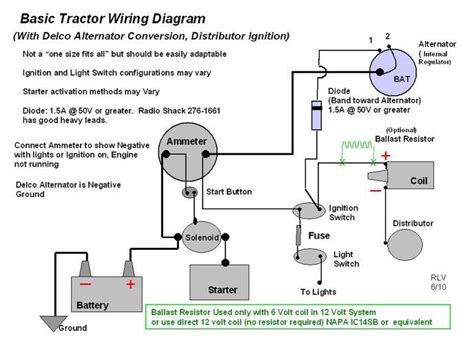 alexia cole wiring diagram  tractor alternator faulty switch