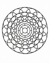 Mandala Mandalas Pages Coloriage Coloriages Rounds Nggallery Colorare Justcolor sketch template
