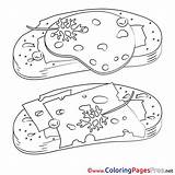 Coloring Pages Sandwich Children Sheet Title sketch template