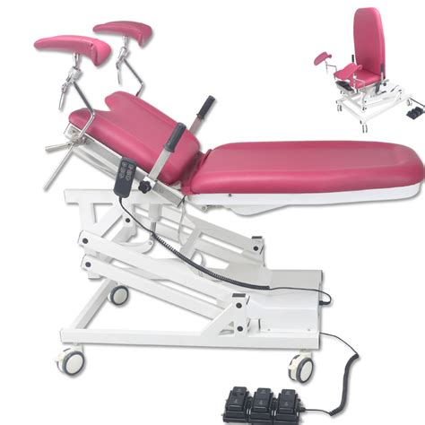 medical electric portable gynecological exam chair china manufacturer