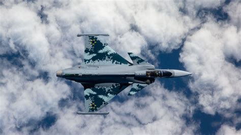 saabs jas  gripen  fighter aircraft entering serial delivery phase  brazilian swedish