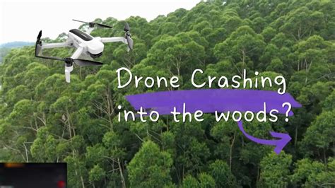 hubsan zino waypoint mission crash tips  lesson  avoid crashing  drone youtube