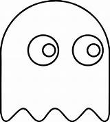 Pacman Ghost Printable Coloring Pages Categories sketch template