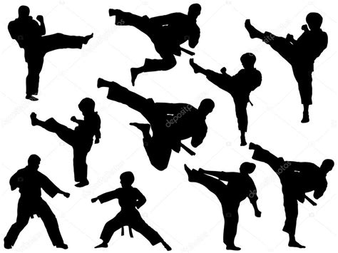 martial arts set — stock vector © splav sk 1773532