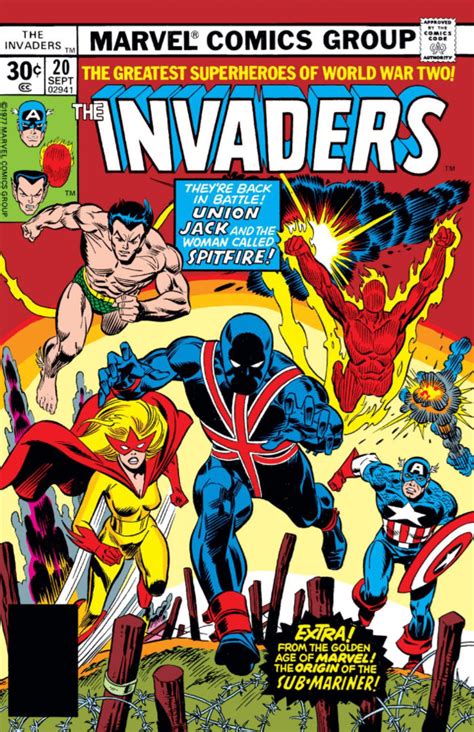 invaders vol   marvel comics