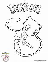 Pokemon Mew Coloriage Sheets Youngandtae Pokemone Superfuncoloring Pok Imprimé sketch template