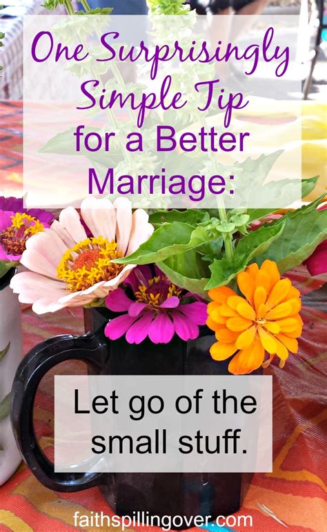 one surprisingly simple tip for a better marriage faith