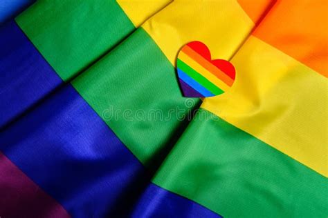 lgbt pride flag with the heart coloured in the lgbt pride colours