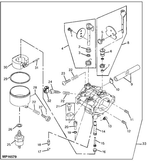 john deere lx parts diagram