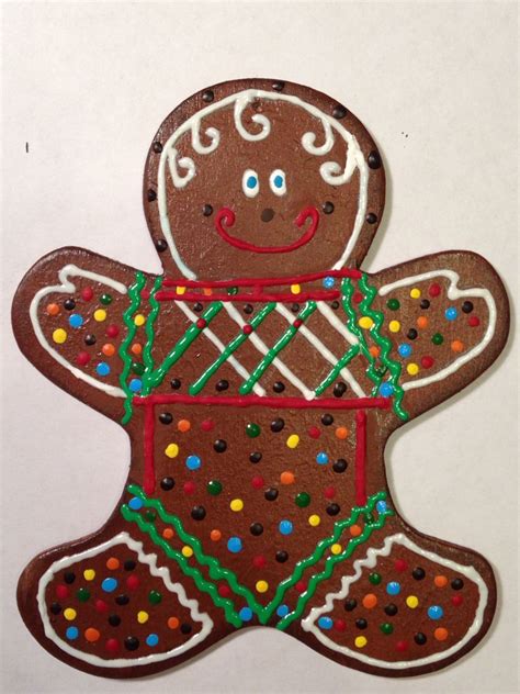 gingerbread man ornament    granddaughter