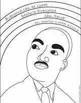 Coloring Mlk Pages Luther Jr Martin King Getdrawings Personal Drawing Birijus sketch template