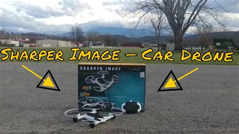 sharper image car drone review youtube