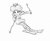 Daisy Princess Coloring Pages Sport sketch template