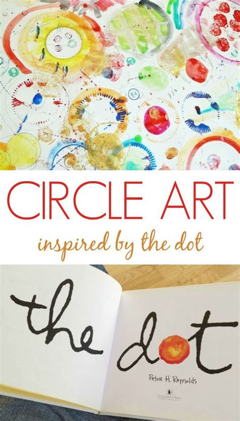 dot circle art  open ended art activity  kids kindergarten