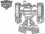 Rescue Bots Boulder Transformer Blades Imprimé sketch template