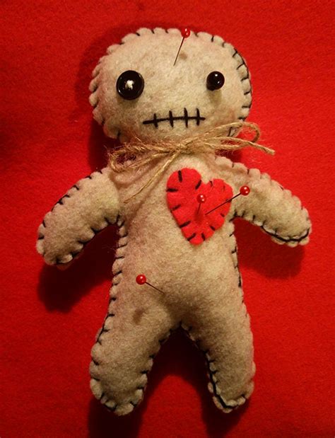 handmade voodoo doll kit creepy cute christmas stocking