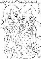 Precure Heartcatch Coloring Pages Anime Kurumi Tsubomi Hanasaki Cure Zerochan Pretty Scan Erika Official Board Girl Manga Choose sketch template