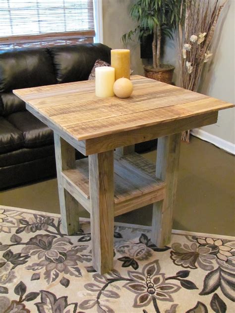 building bar height table woodworking projects plans
