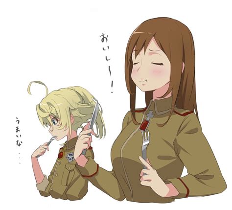 tanya degurechaff and viktoriya ivanovna serebryakov youjo senki