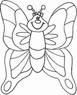 Butterfly Preschool Coloring Printable Child Pages Kids Kid Description sketch template