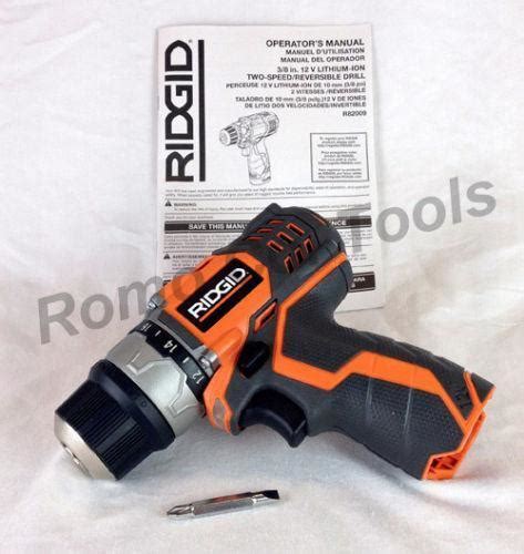 ridgid  drill ebay