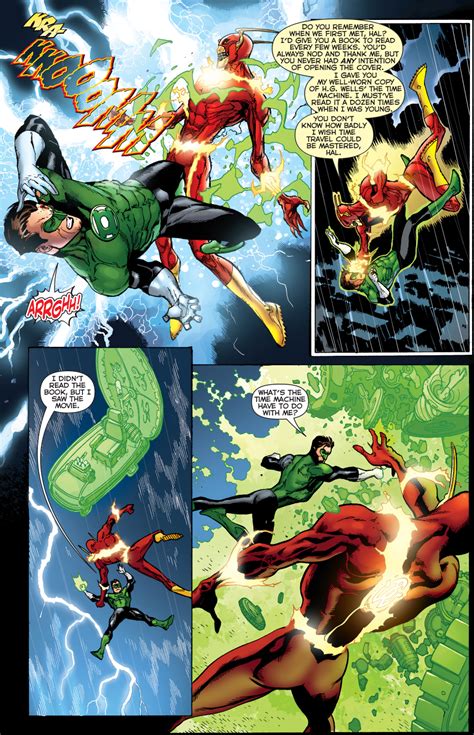 Green Lantern Hal Jordan Vs Parallax Flash Comicnewbies
