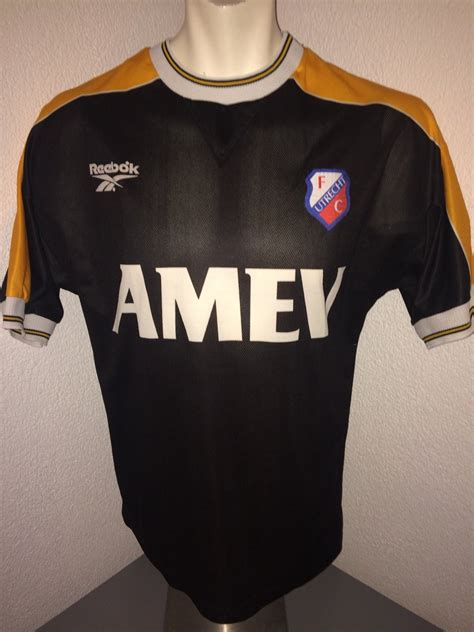 fc utrecht  football shirt   sponsored  amev