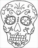 Pumpkin Coloring Sugar Pages Printable Skull Carving Getcolorings Getdrawings sketch template