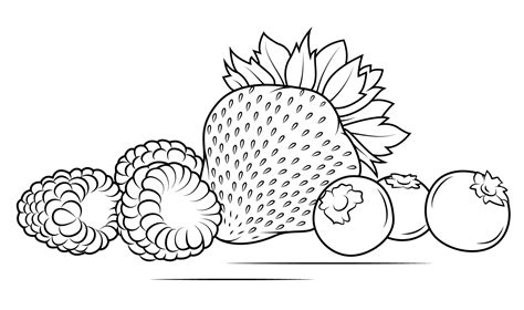 berry coloring pages