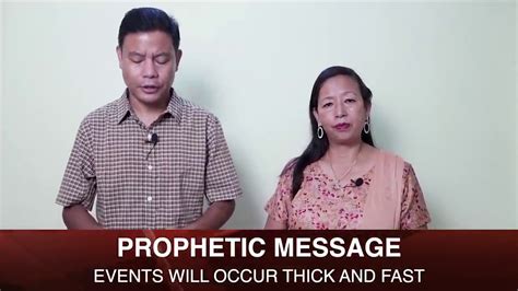 powerful massage prophetic massage rohit thapa received on april