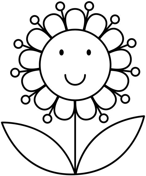 easy coloring pages  preschoolers coloring pages