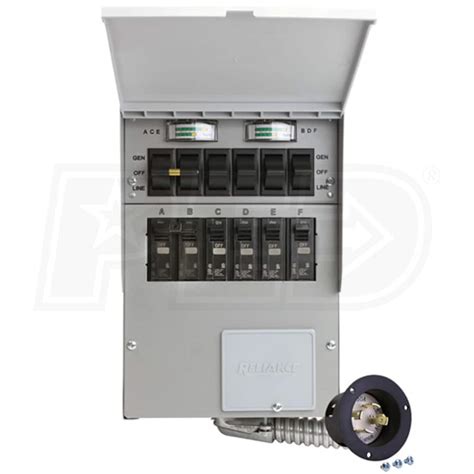 reliance controls aa protran   amp   circuit transfer switch