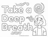 Breath Feelings Emotion Calming sketch template