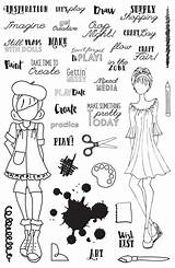 Stamps Prima Scrapbook Doll Craft Nutting Julie Clear Store Marketing Sold sketch template