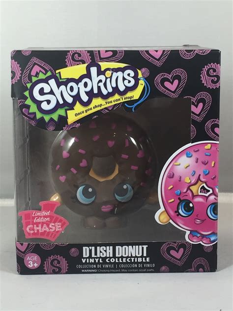 shopkins dlish donut limited edition chase vinyl collectibe