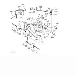 kubota rcklttt sno  mid mount mower parts diagrams