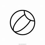 Pelota Dibujo Spiaggia Pallone Ultracoloringpages sketch template