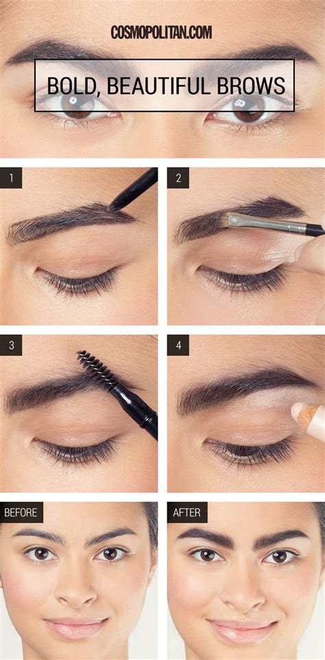Brow Tutorial How To Fake Fuller Brows