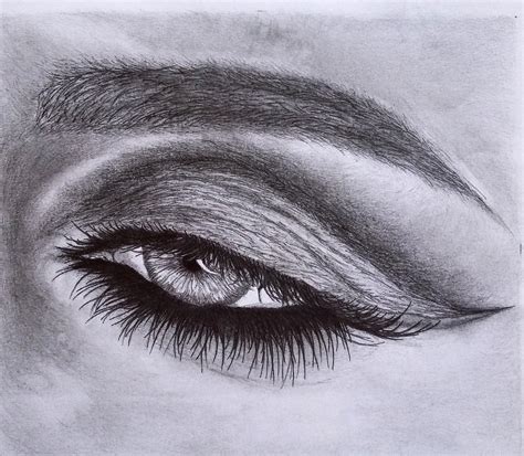 realistic eye pencil drawing  hiraysin  deviantart